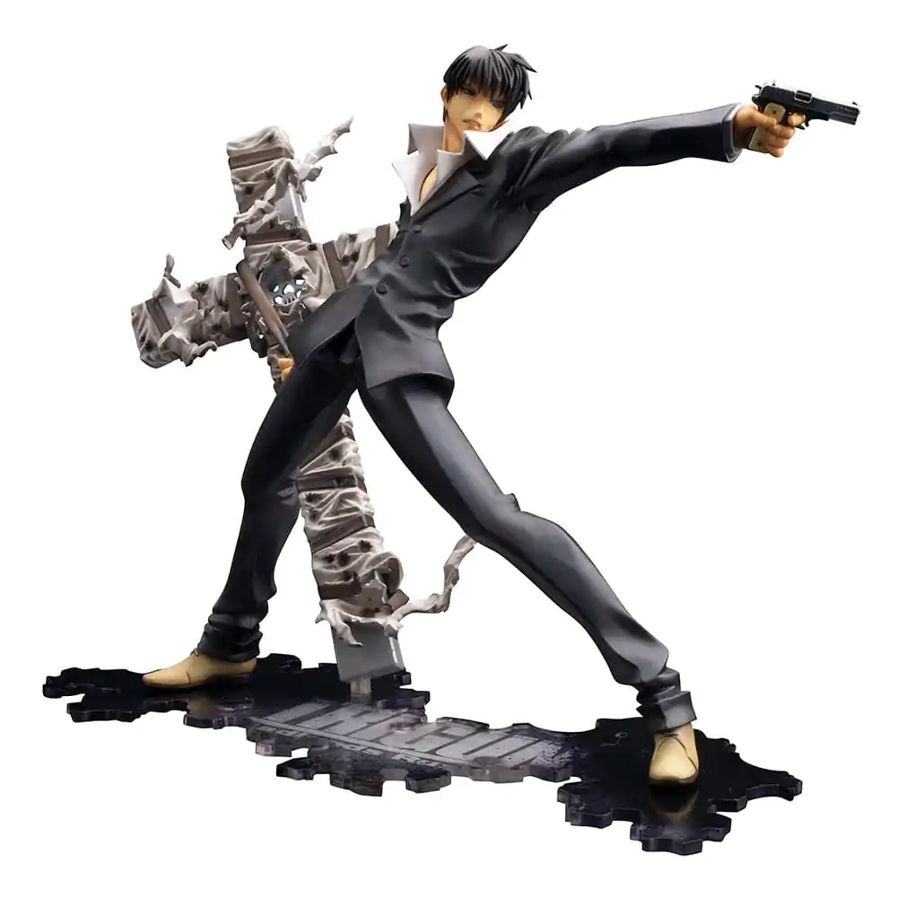 Trigun Badlands Rumble ARTFX J Statua 1/8 Nicholas D. Wolfwood Renewal Package Version 20 cm zdjęcie produktu