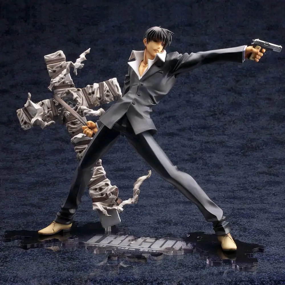 Trigun Badlands Rumble ARTFX J Statua 1/8 Nicholas D. Wolfwood Renewal Package Version 20 cm zdjęcie produktu
