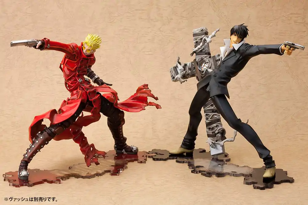 Trigun Badlands Rumble ARTFX J Statua 1/8 Nicholas D. Wolfwood Renewal Package Version 20 cm zdjęcie produktu