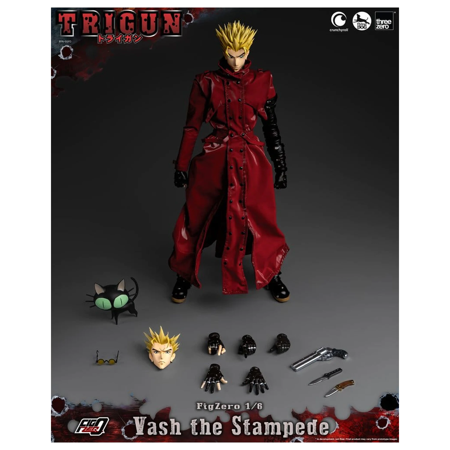 Trigun FigZero Figurka akcji 1/6 Vash the Stampede 31 cm zdjęcie produktu