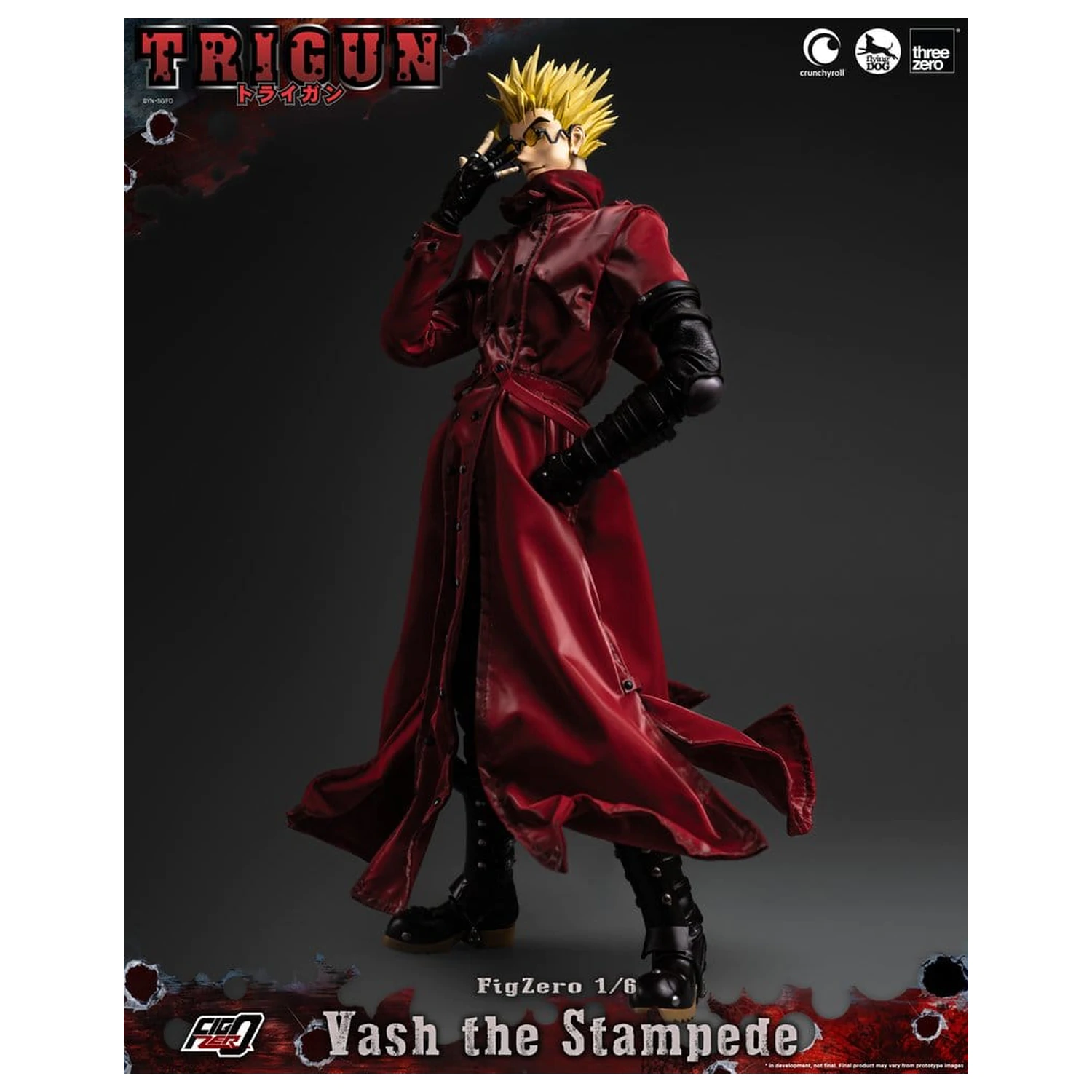 Trigun FigZero Figurka akcji 1/6 Vash the Stampede 31 cm zdjęcie produktu