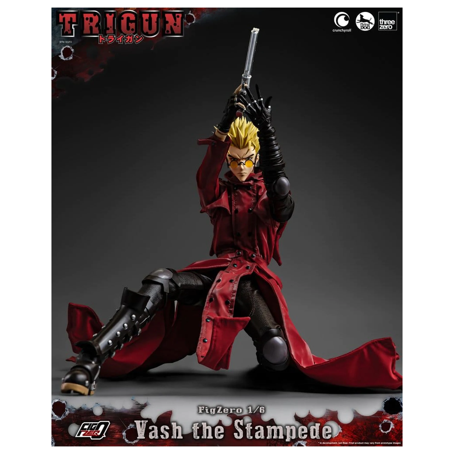 Trigun FigZero Figurka akcji 1/6 Vash the Stampede 31 cm zdjęcie produktu