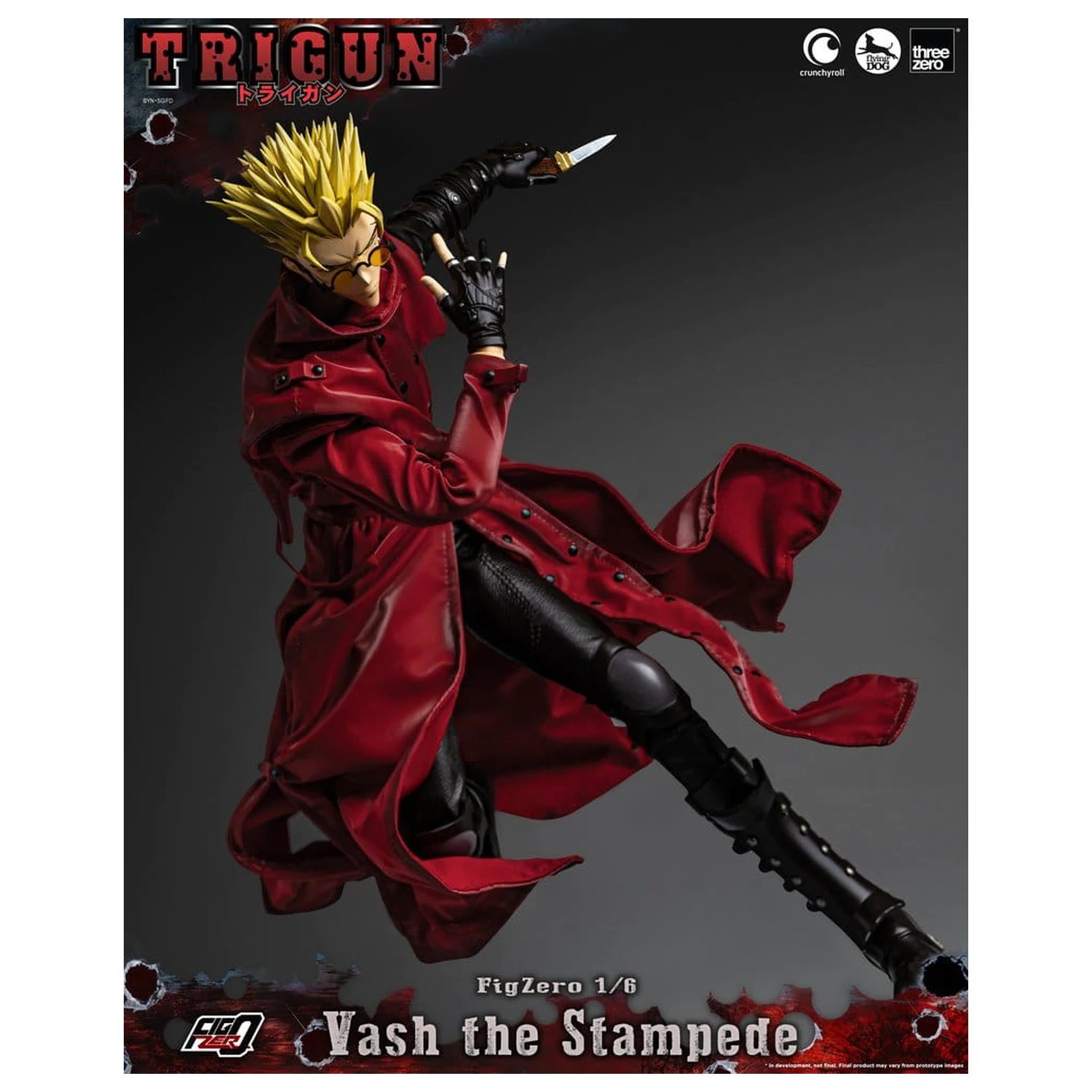 Trigun FigZero Figurka akcji 1/6 Vash the Stampede 31 cm zdjęcie produktu