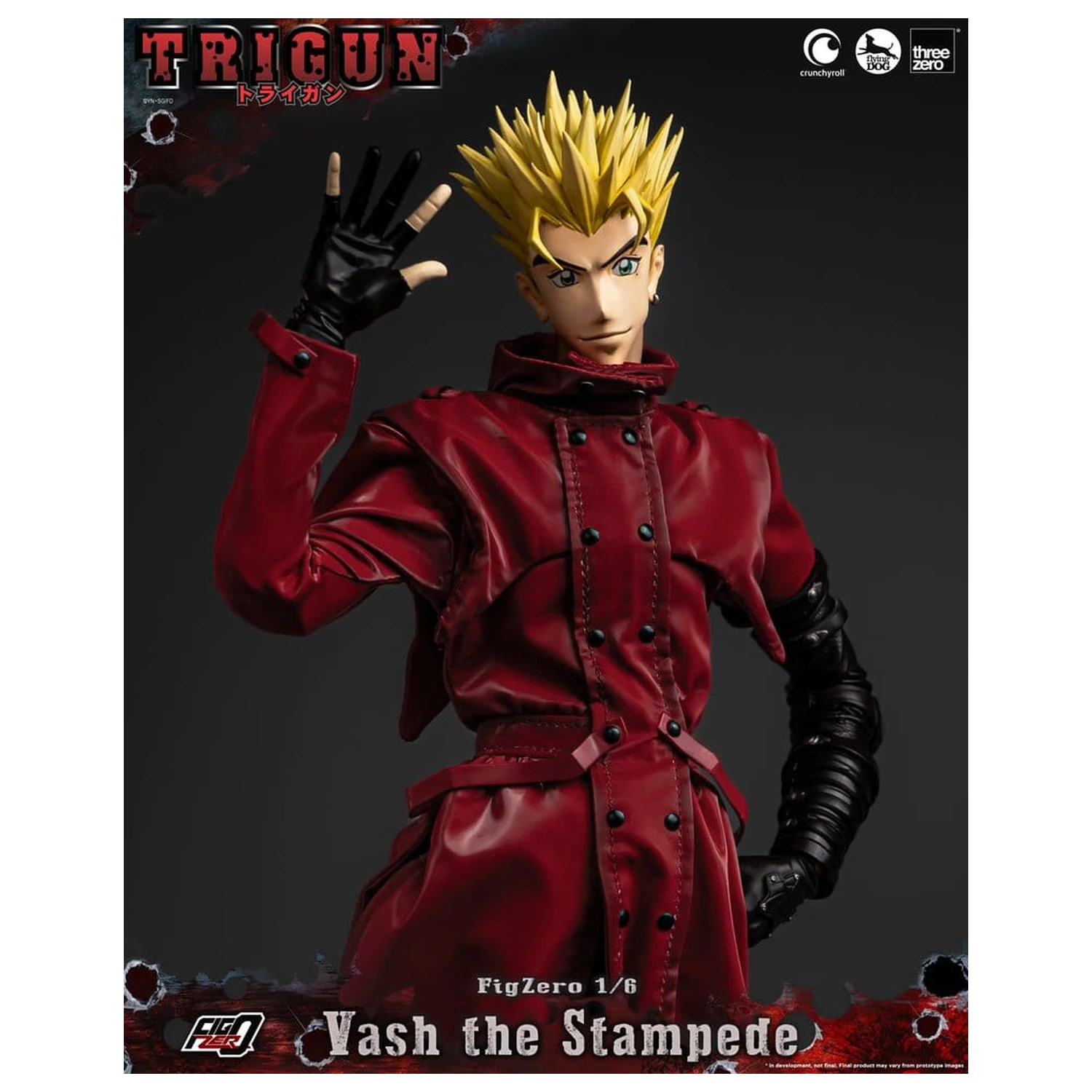 Trigun FigZero Figurka akcji 1/6 Vash the Stampede 31 cm zdjęcie produktu