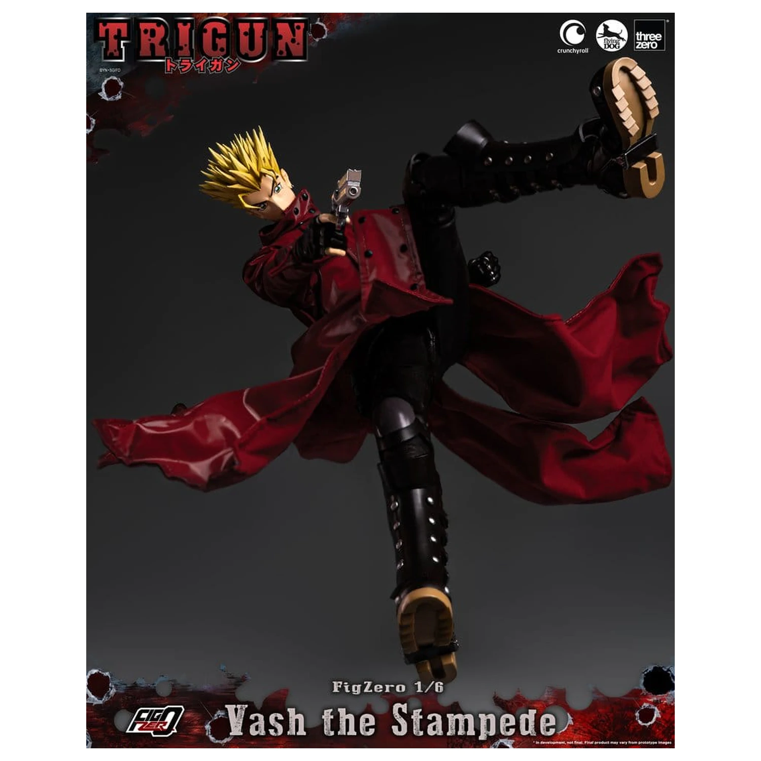Trigun FigZero Figurka akcji 1/6 Vash the Stampede 31 cm zdjęcie produktu