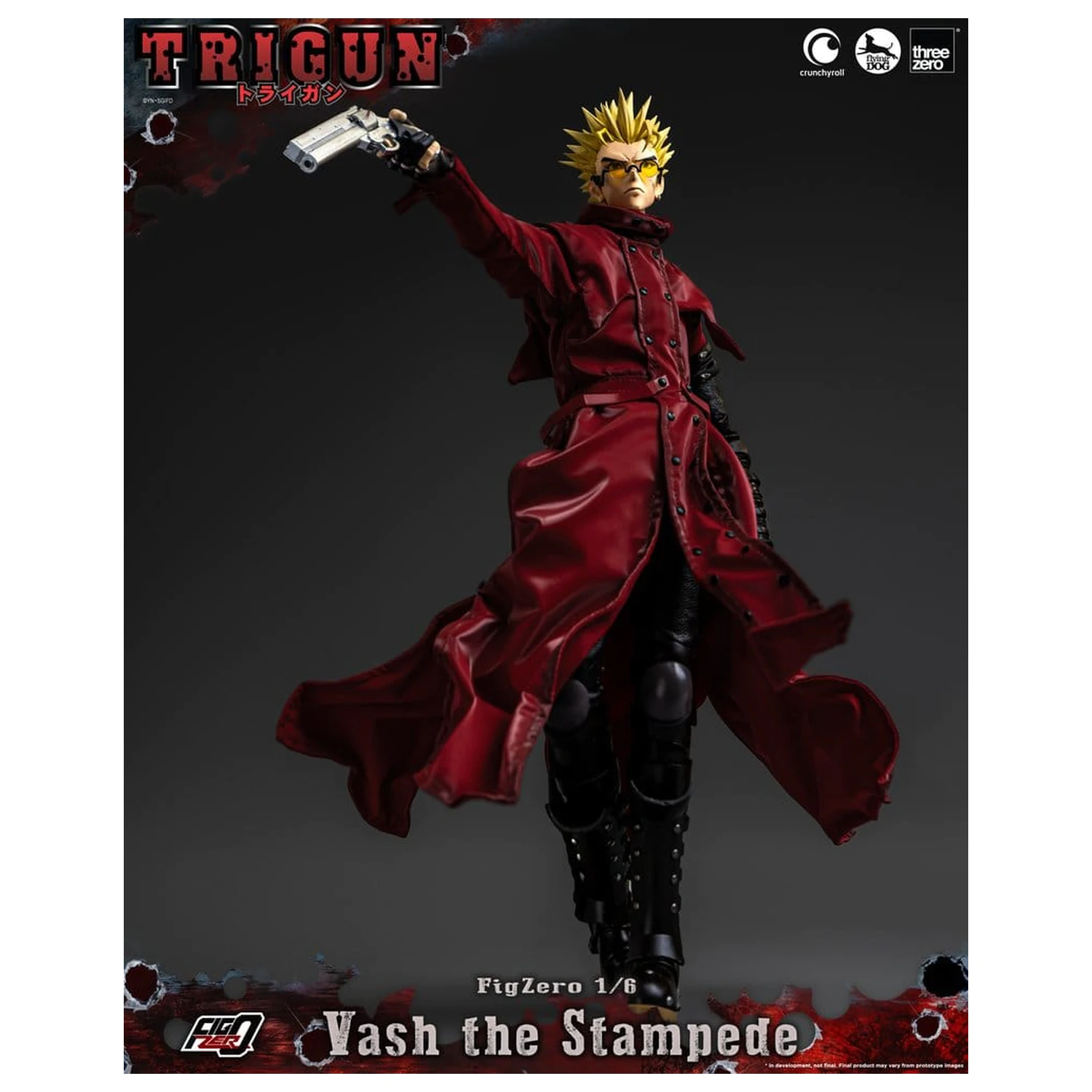 Trigun FigZero Figurka akcji 1/6 Vash the Stampede 31 cm zdjęcie produktu