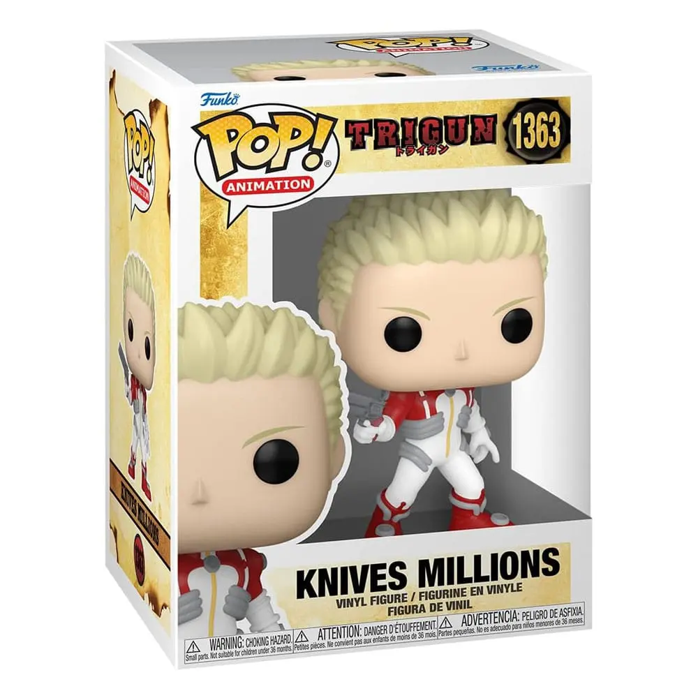 Trigun POP! Television Vinyl Figure Knives Figurka winylowa 9 cm zdjęcie produktu