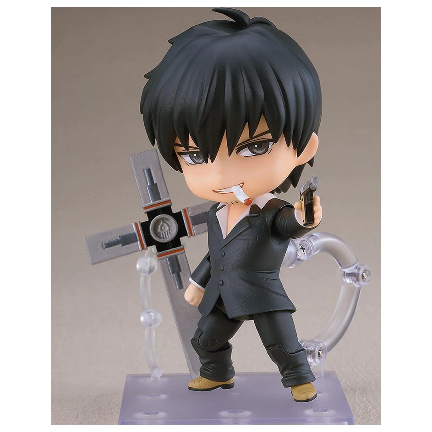 Trigun Nendoroid figurka akcji Nicholas D. Wolfwood 10 cm zdjęcie produktu