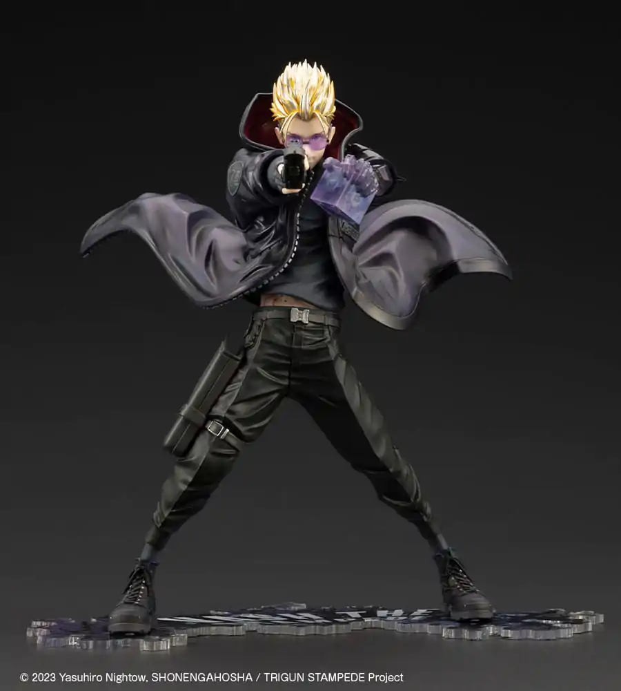 Trigun Stampede ARTFXJ Statuetka 1/8 Vash the Stampede The Gunman in Black Ver. 22 cm zdjęcie produktu