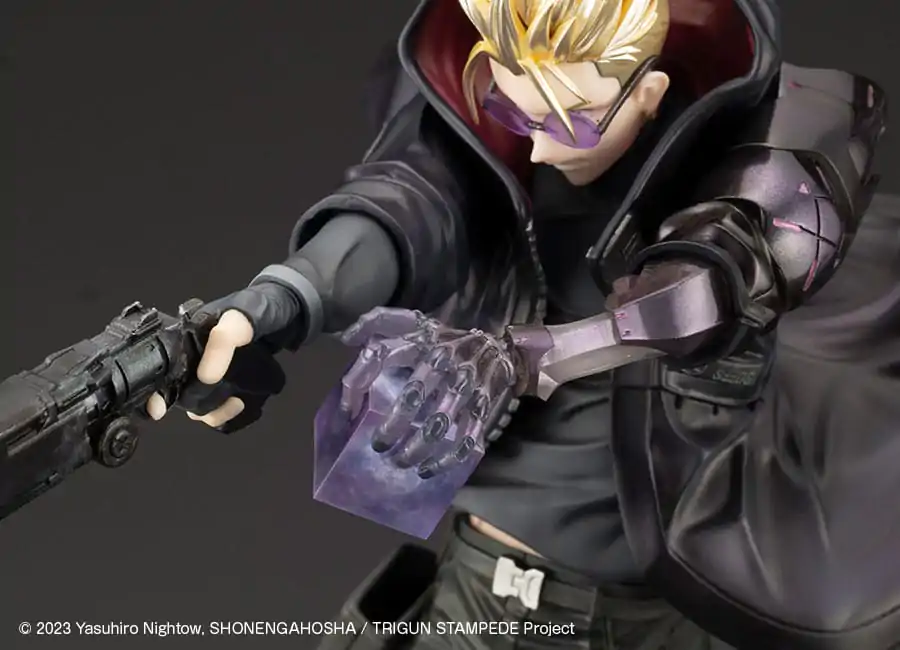 Trigun Stampede ARTFXJ Statuetka 1/8 Vash the Stampede The Gunman in Black Ver. 22 cm zdjęcie produktu