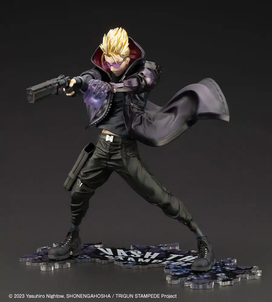 Trigun Stampede ARTFXJ Statuetka 1/8 Vash the Stampede The Gunman in Black Ver. 22 cm zdjęcie produktu