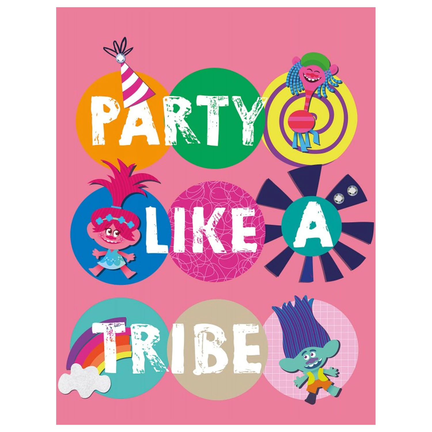 Trolls Koc polarowy Party zdjęcie produktu