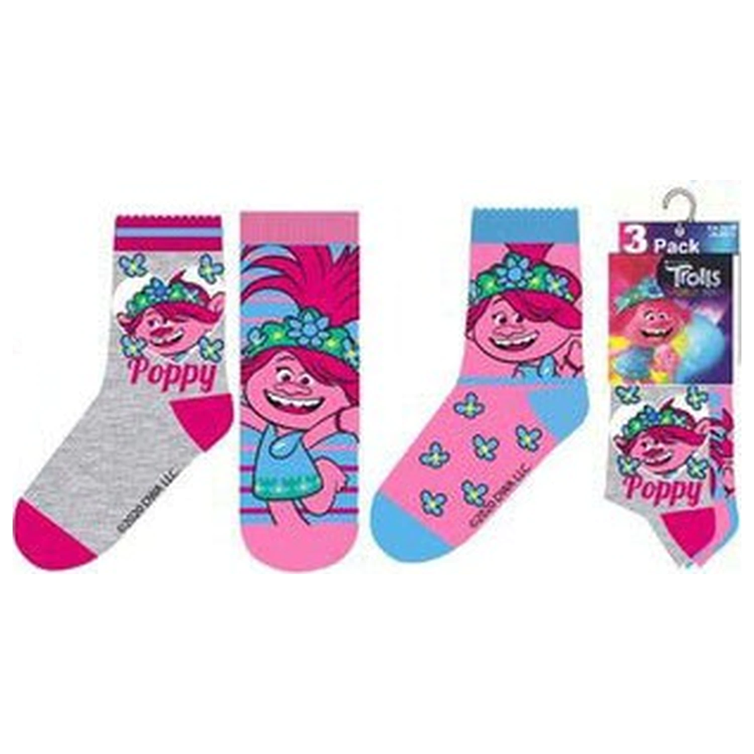 Trolls Poppy Smile Skarpety dziecięce 27/30 zdjęcie produktu