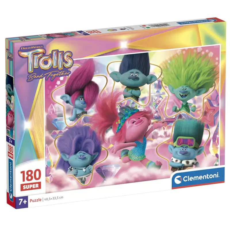 Trolle 3 super puzzle 180 elementów zdjęcie produktu