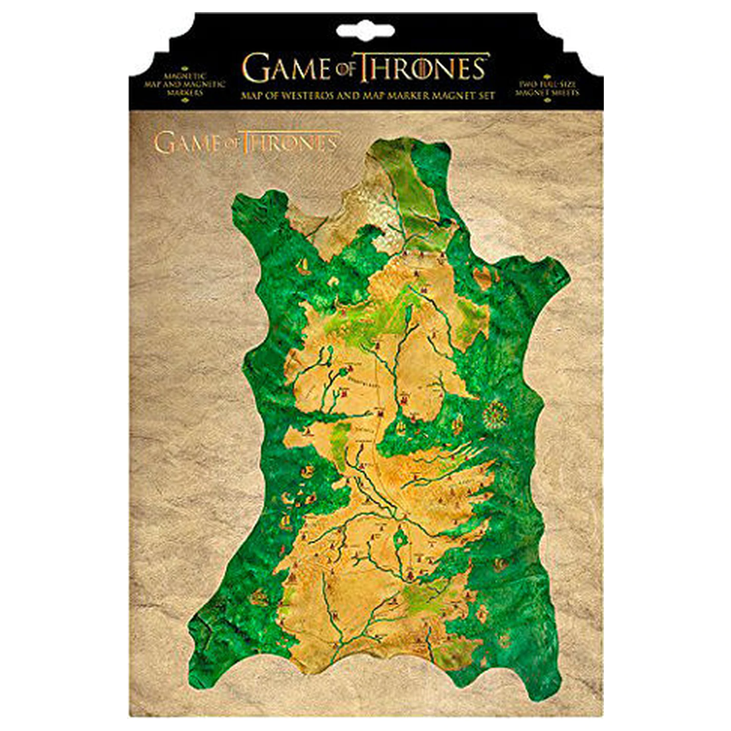 Game of Thrones Westeros mapa magnetyczna zdjęcie produktu