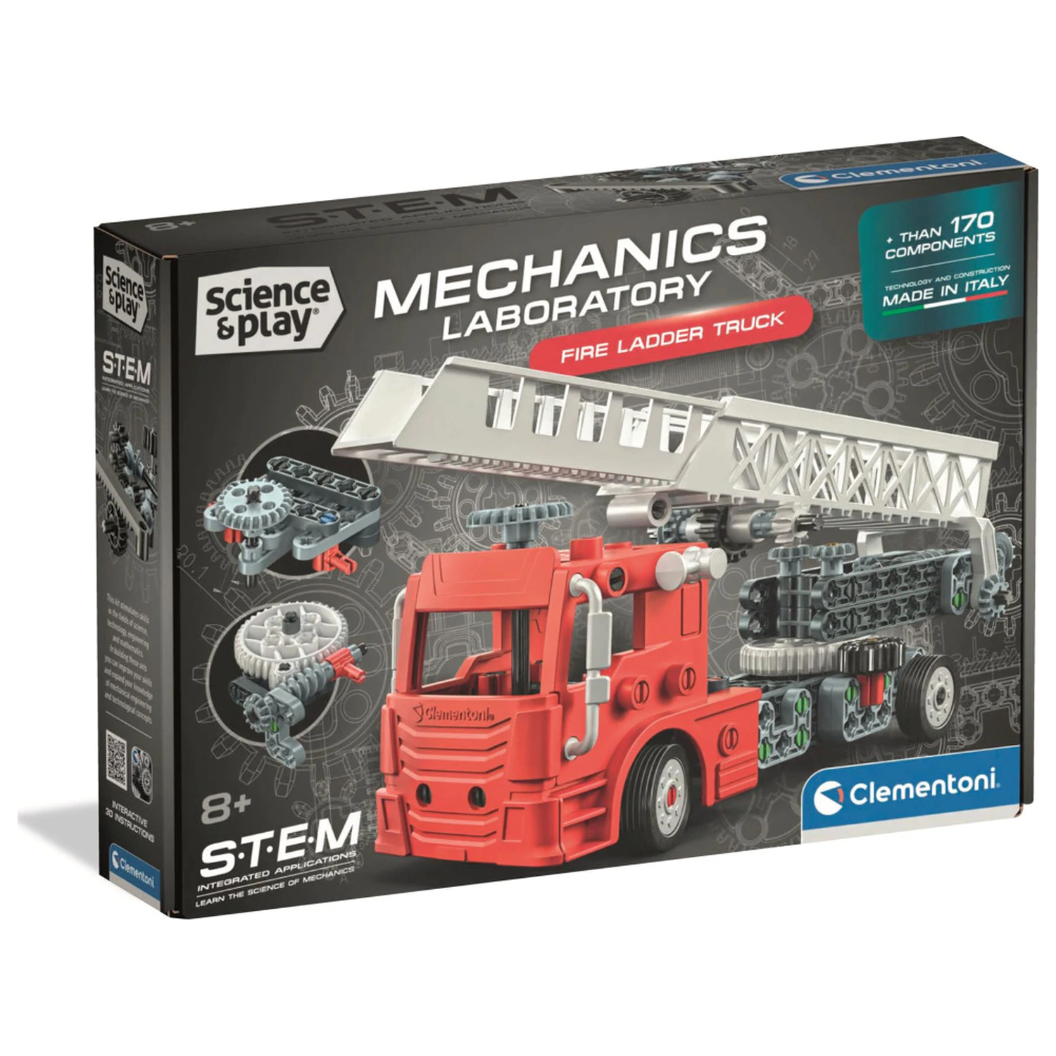Fire Truck Mechanika Budowlana Zabawka zdjęcie produktu
