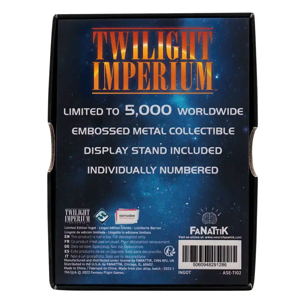 Sztabka Twilight Imperium The Federation of Sol Limited Edition zdjęcie produktu