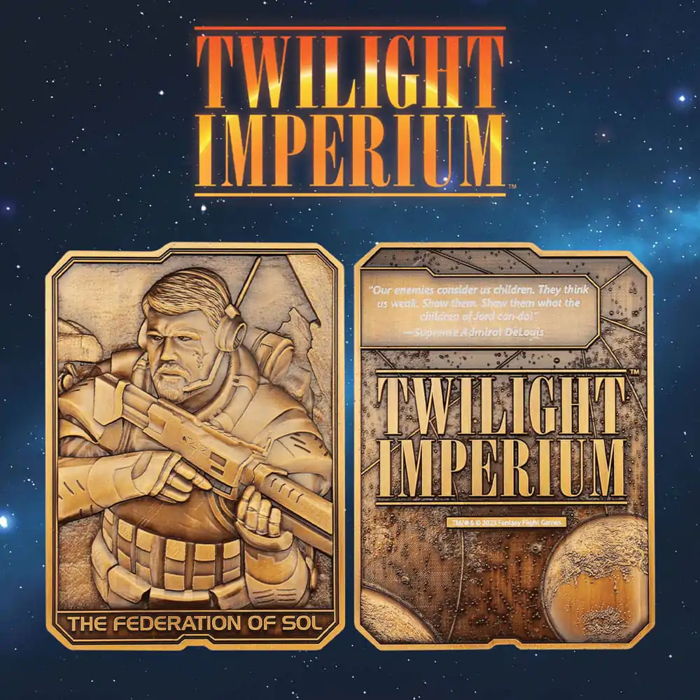 Sztabka Twilight Imperium The Federation of Sol Limited Edition zdjęcie produktu