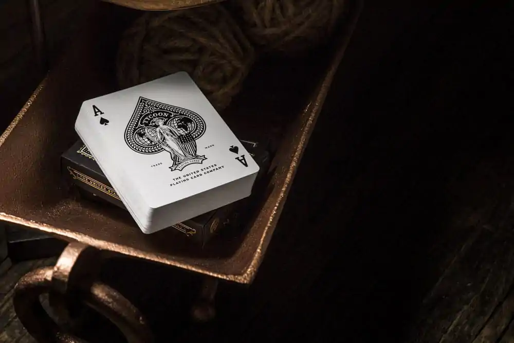 Karty do gry Tycoon Playing Cards Black zdjęcie produktu