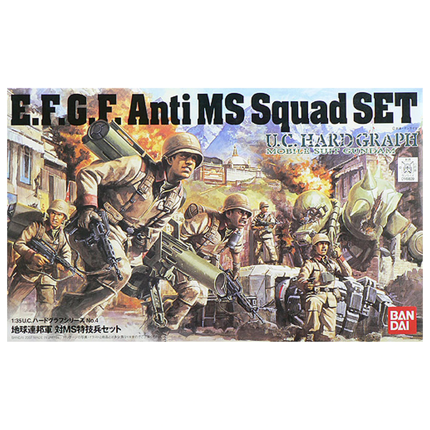 U.C. Hard Graph 1/35 Mobile Suit Gundam E.F.G.F. Anti MS Squad zdjęcie produktu