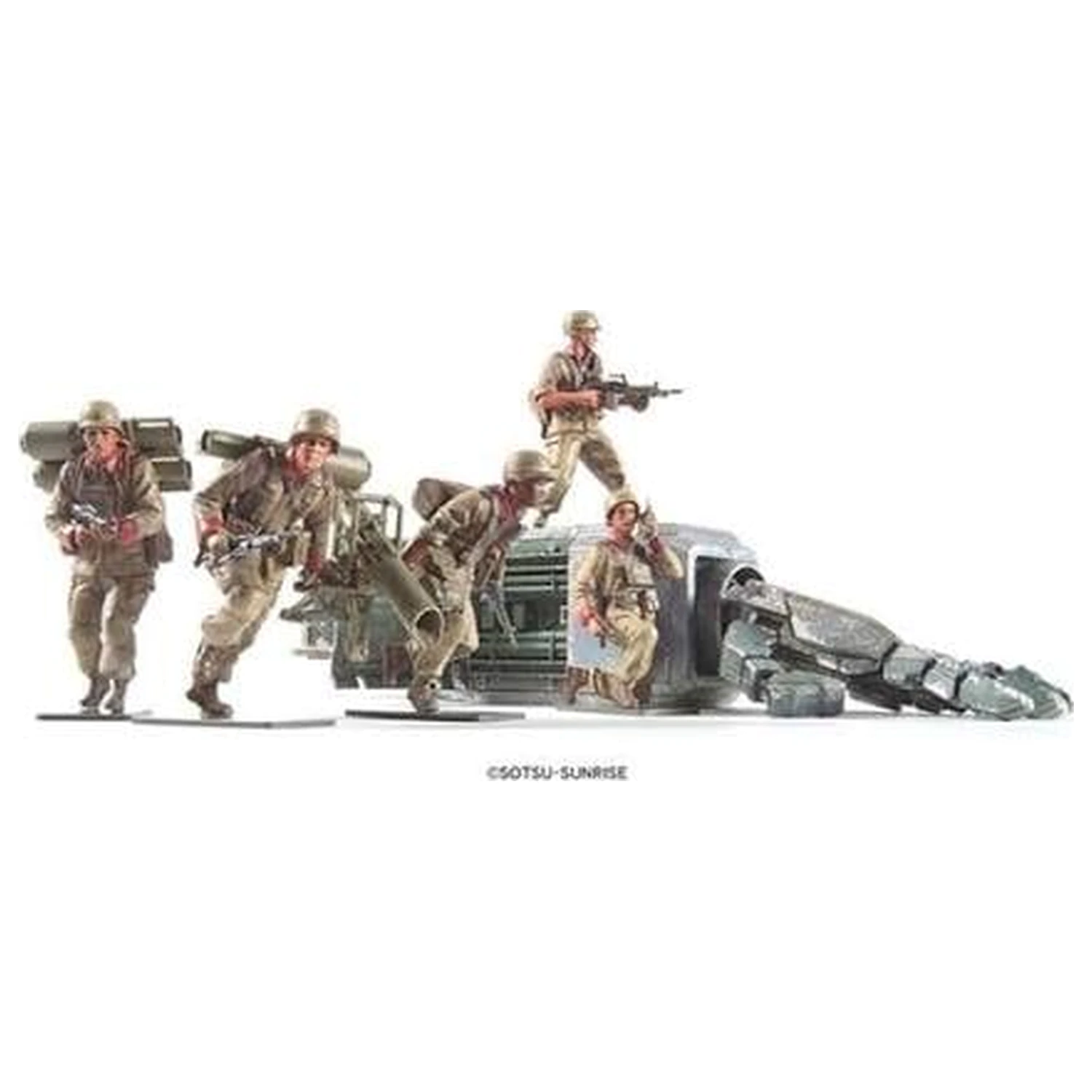 U.C. Hard Graph 1/35 Mobile Suit Gundam E.F.G.F. Anti MS Squad zdjęcie produktu