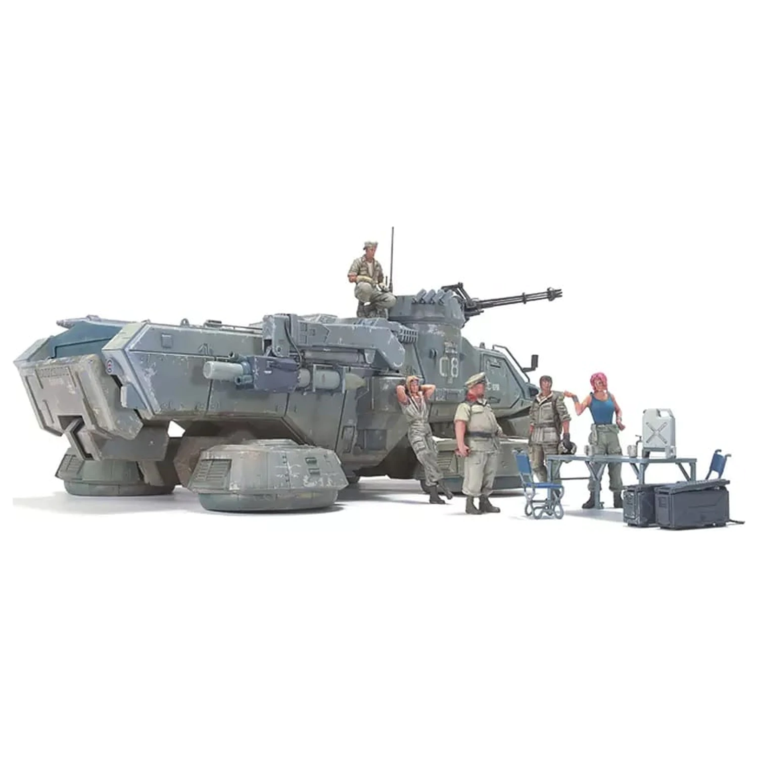 U.C. Hard Graph 1/35 Mobile Suit Gundam Earth Federation Ground Force MS Platoon at Briefing Set zdjęcie produktu