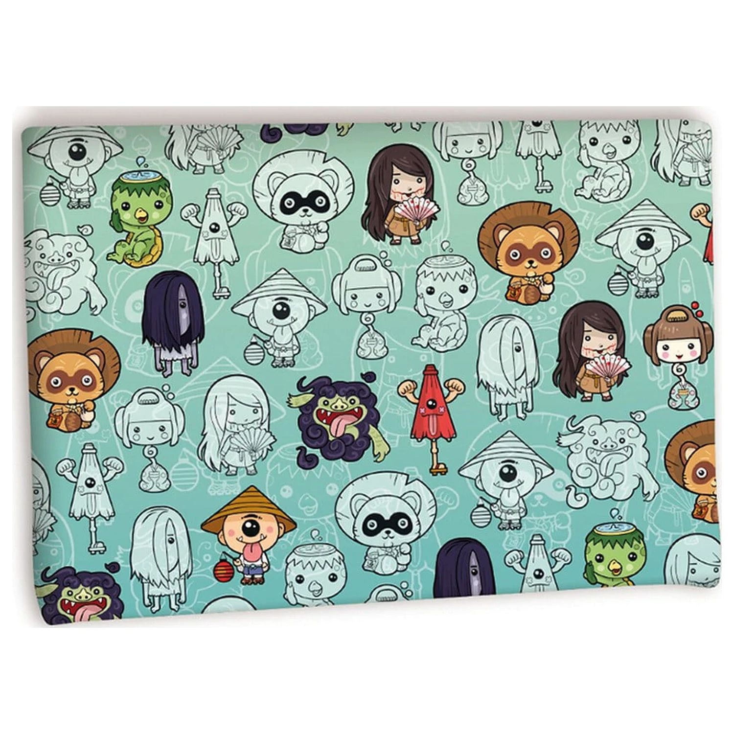 Uchiwa Manga Cover Yokais 21 x 15 cm zdjęcie produktu