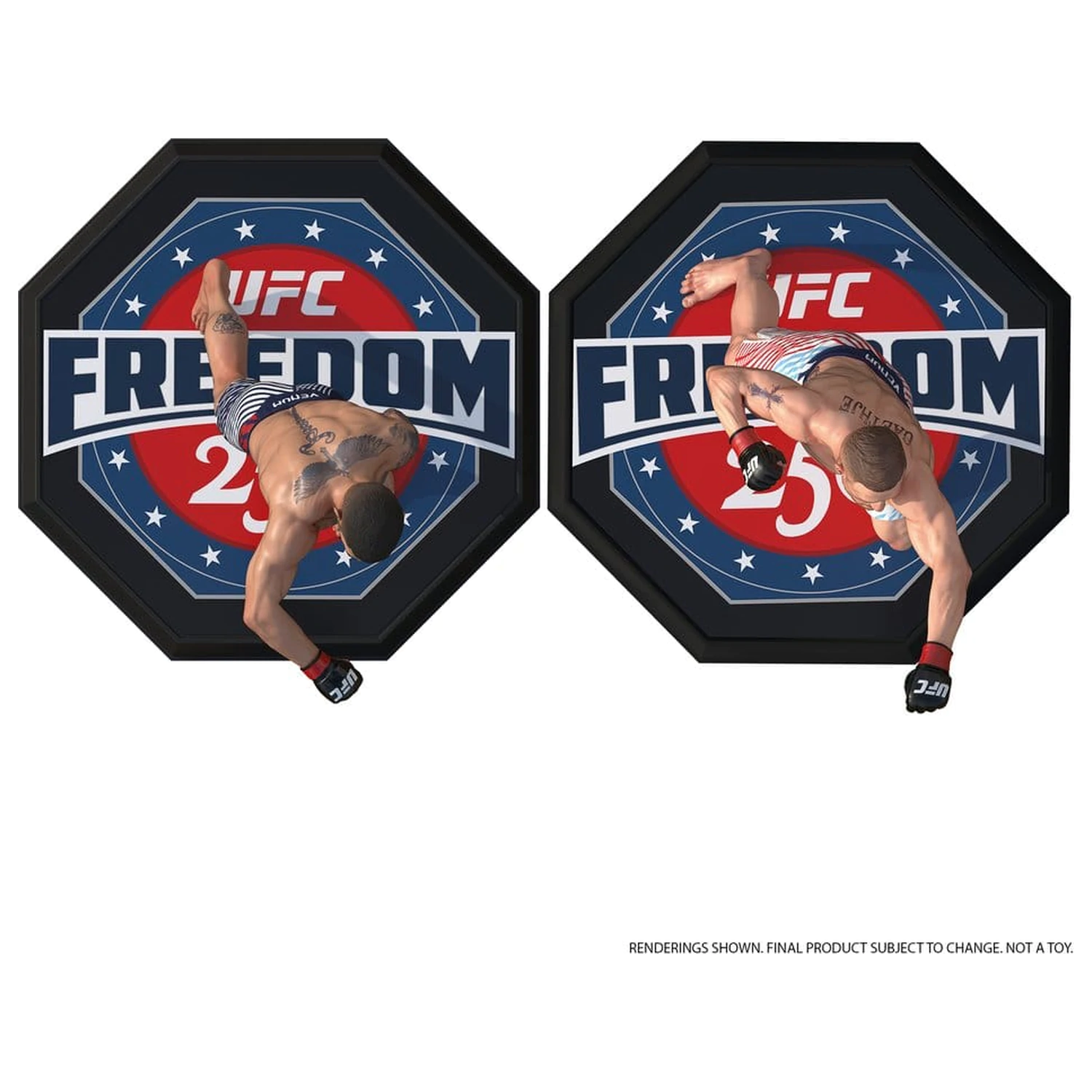 UFC McFarlane’s SportsPicks Figurki Akcji Zestaw 2 sztuk Ilia Topuria vs Justin Gaethje (Freedom 250) 18 cm zdjęcie produktu
