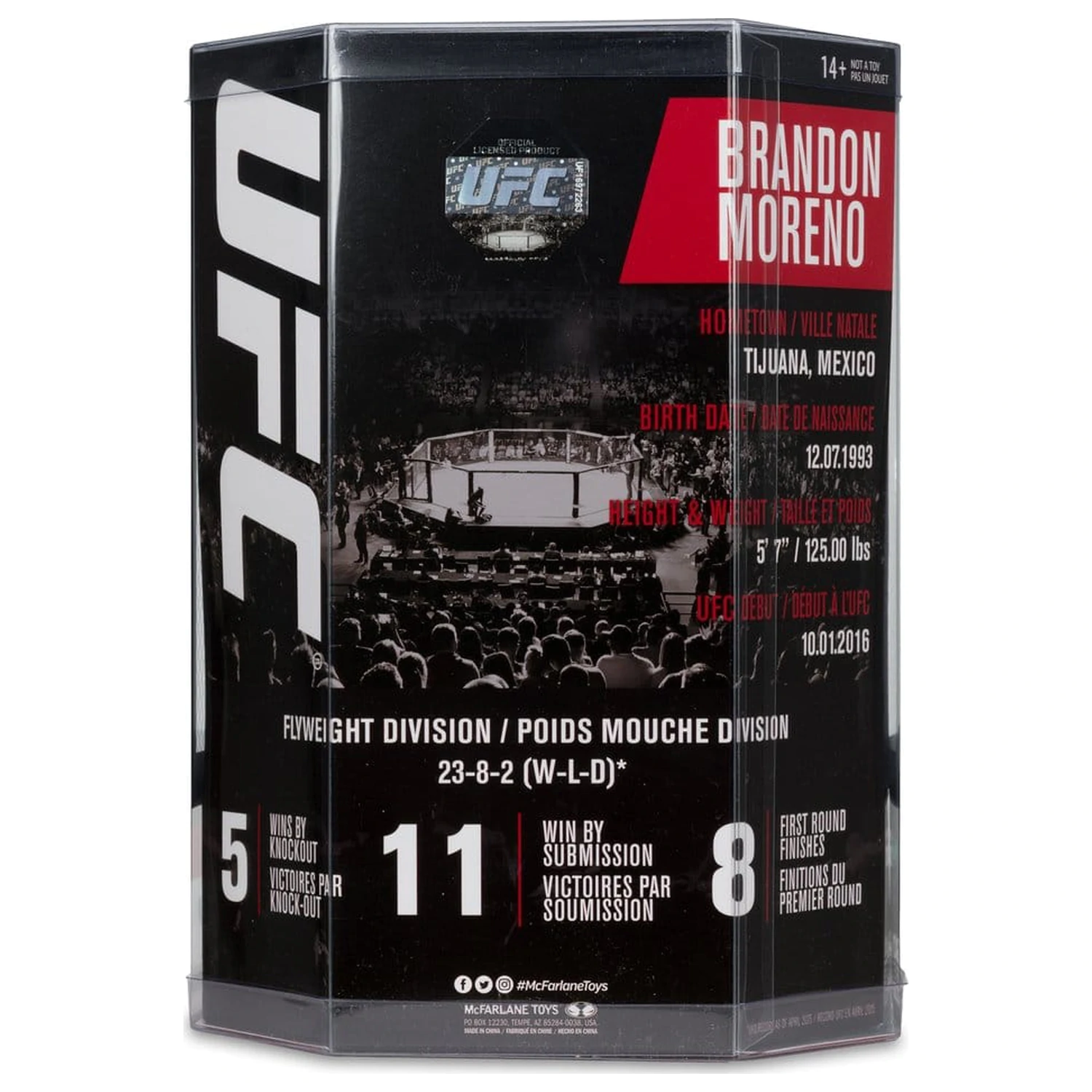 UFC Posed PVC Statua Brandon Moreno 16 cm zdjęcie produktu