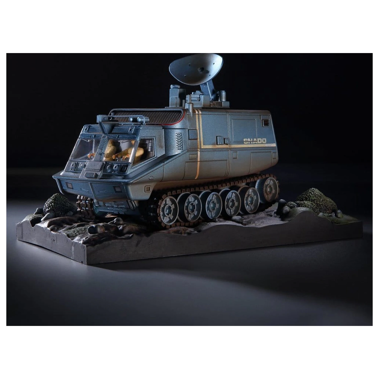 Model odlewanego UFO S.H.A.D.O. Mobile (z Radarem) 17 cm zdjęcie produktu