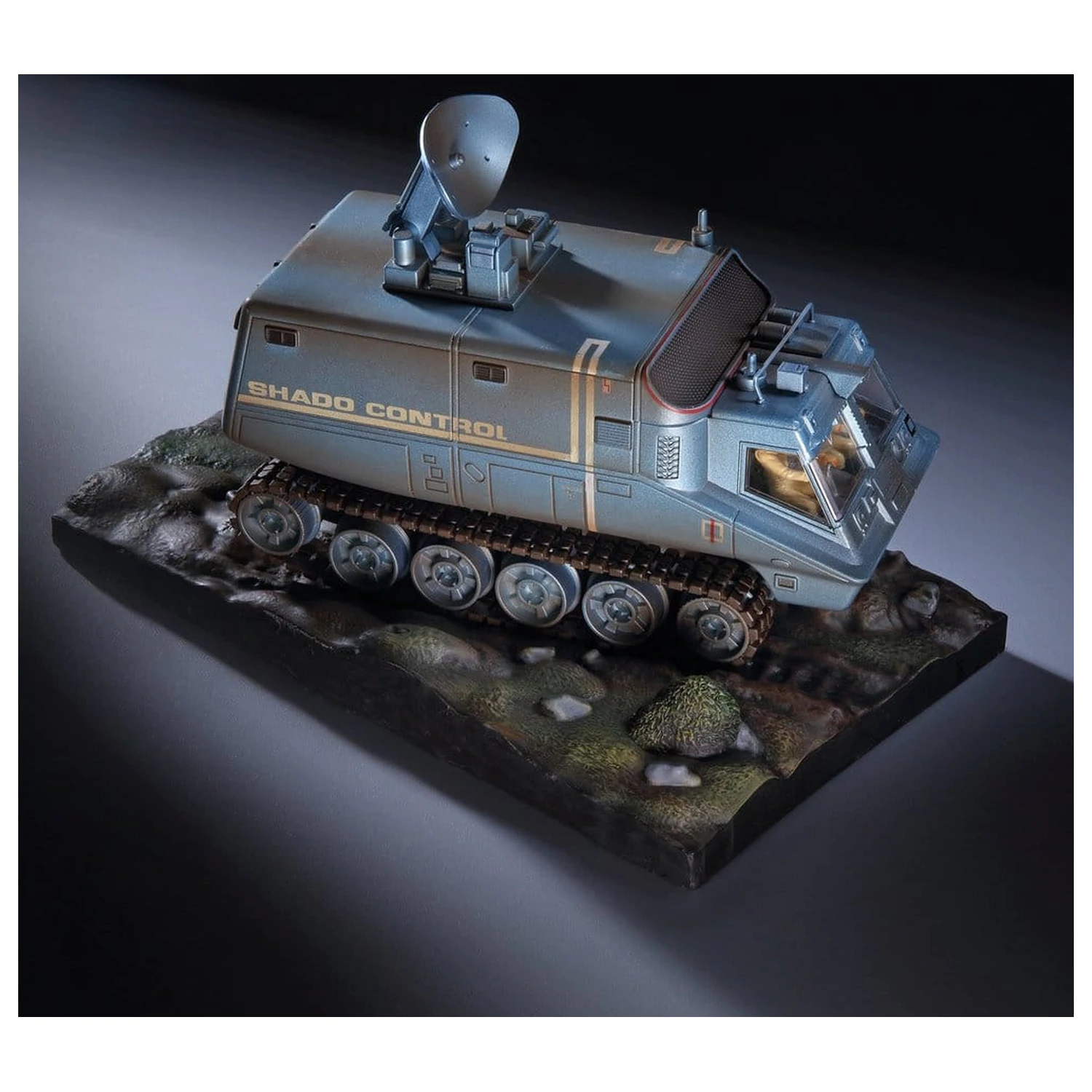 Model odlewanego UFO S.H.A.D.O. Mobile (z Radarem) 17 cm zdjęcie produktu