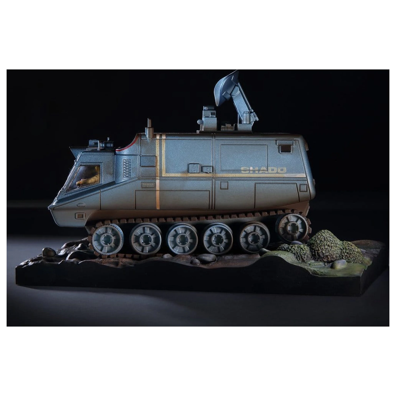 Model odlewanego UFO S.H.A.D.O. Mobile (z Radarem) 17 cm zdjęcie produktu