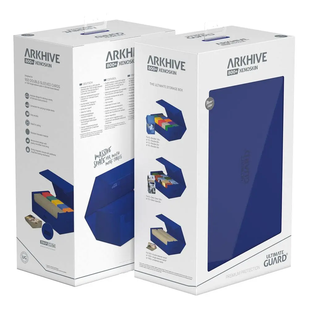 Ultimate Guard Arkhive 800+ XenoSkin Monocolor Niebieski zdjęcie produktu