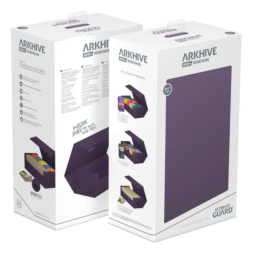 Ultimate Guard Arkhive 800+ XenoSkin Monocolor Fioletowy zdjęcie produktu