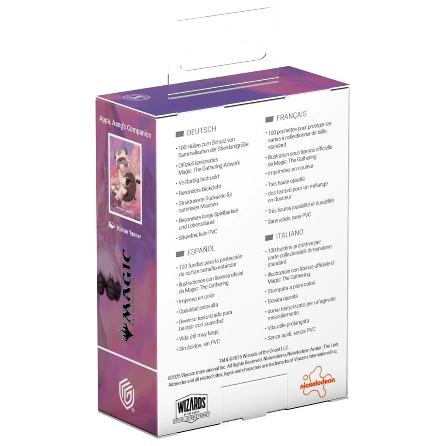 Ultimate Guard Art Sleeves Magic: The Gathering | Avatar: The Last Airbender - Appa, towarzysz Aanga koszulki na karty zdjęcie produktu