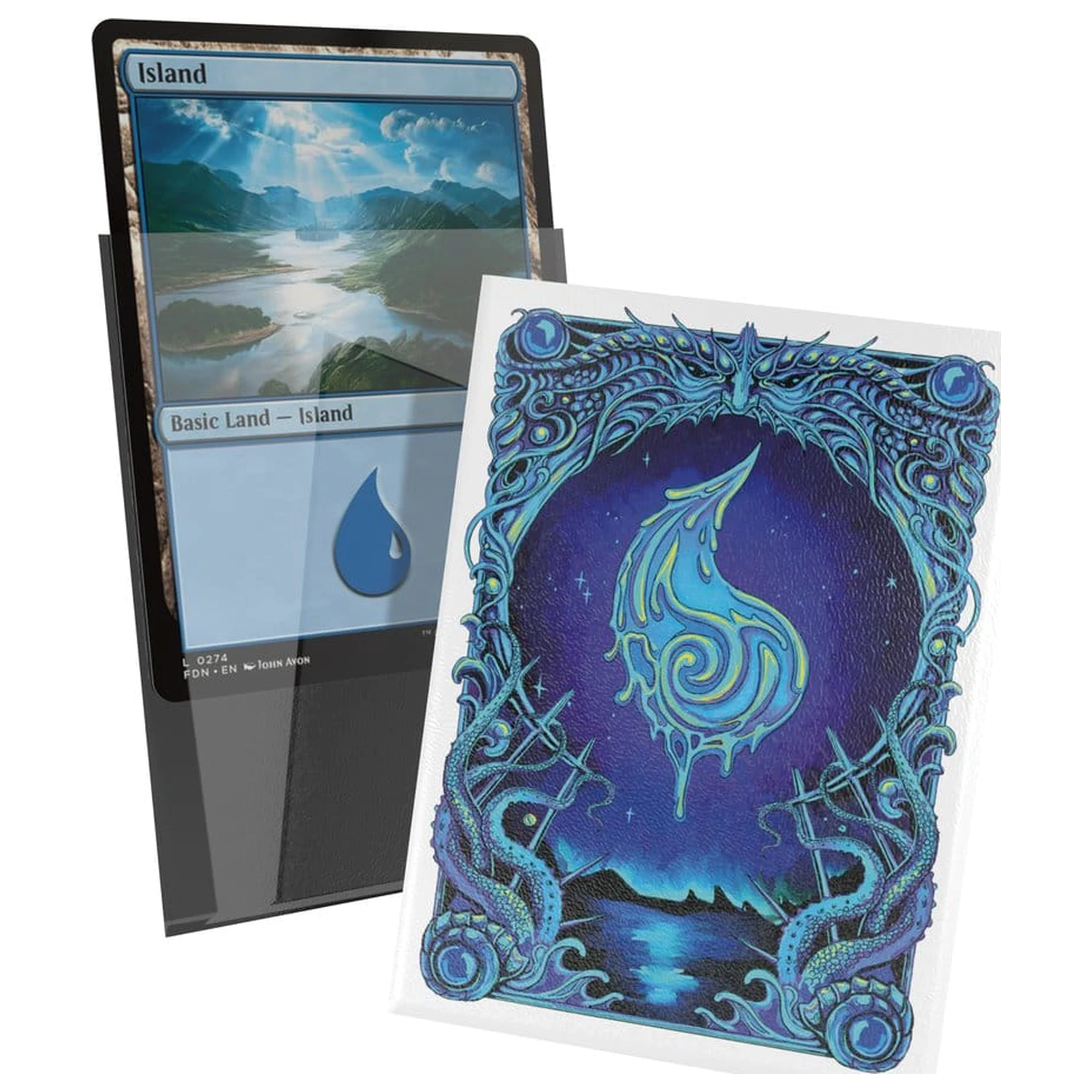 Ultimate Guard Art Sleeves Magic: The Gathering "Mana Token" - Island zdjęcie produktu