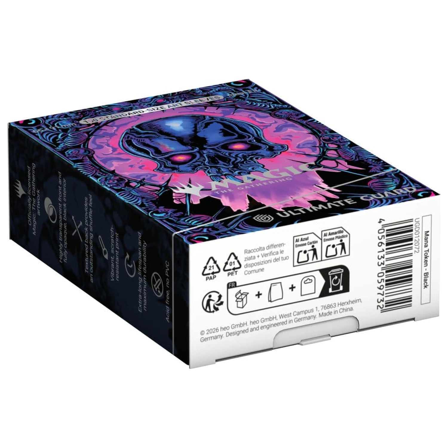 Ultimate Guard Art Sleeves Magic: The Gathering "Mana Token" - Swamp zdjęcie produktu