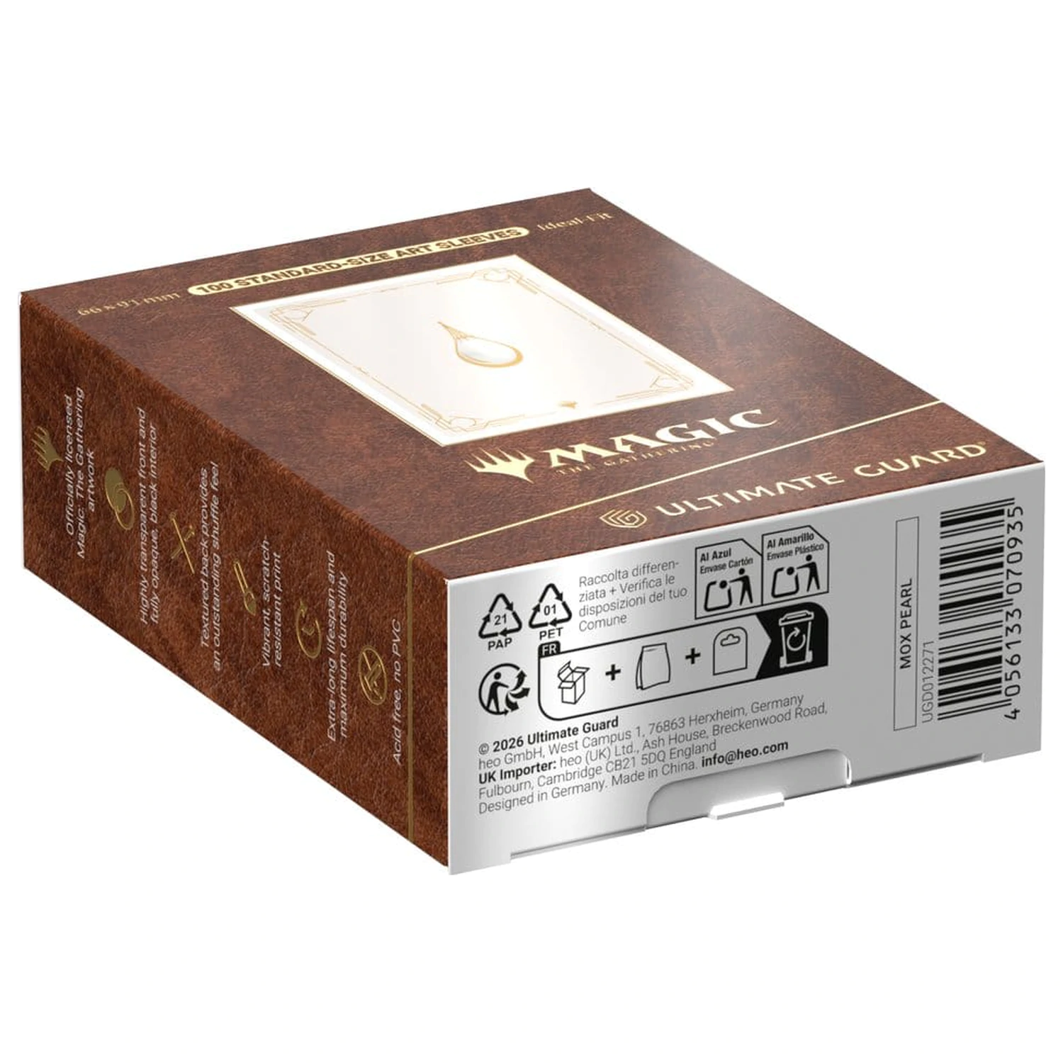 Ultimate Guard Art Sleeves Magic: The Gathering "Mox Collection" - Pearl zdjęcie produktu