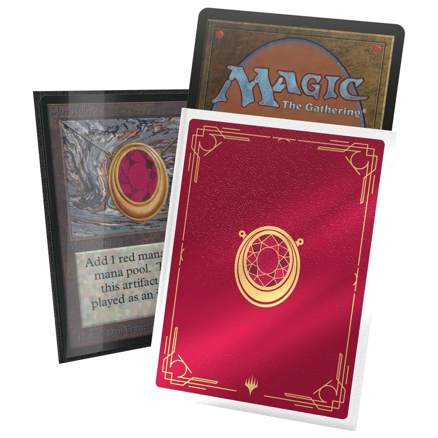 Ultimate Guard Art Sleeves Magic: The Gathering "Mox Collection" - Ruby zdjęcie produktu