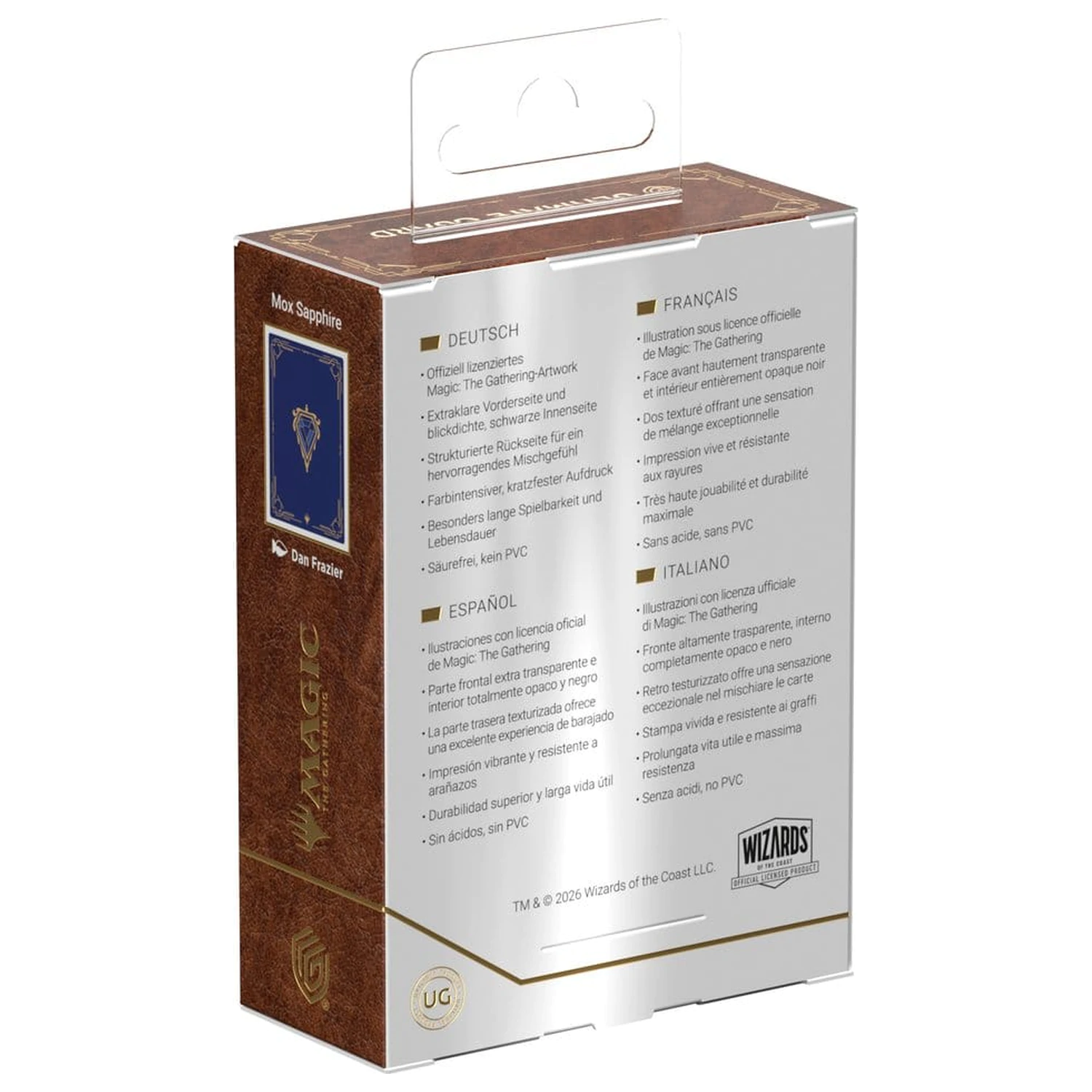 Ultimate Guard Art Sleeves Magic: The Gathering "Mox Collection" - Sapphire zdjęcie produktu