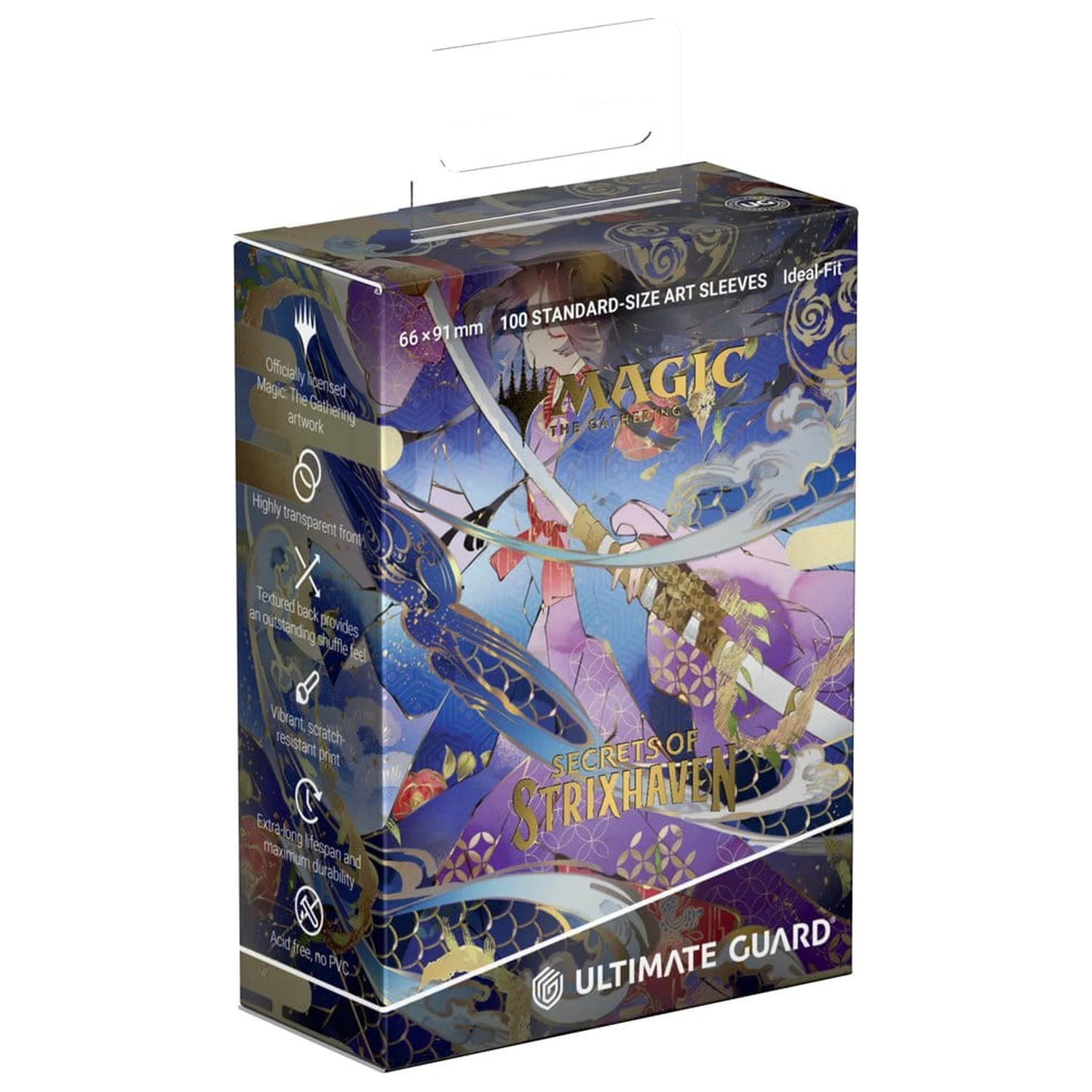 Ultimate Guard Art Sleeves Magic: The Gathering "Secrets of Strixhaven" - Niebieski Mityczny 1 (Alternate Art) zdjęcie produktu
