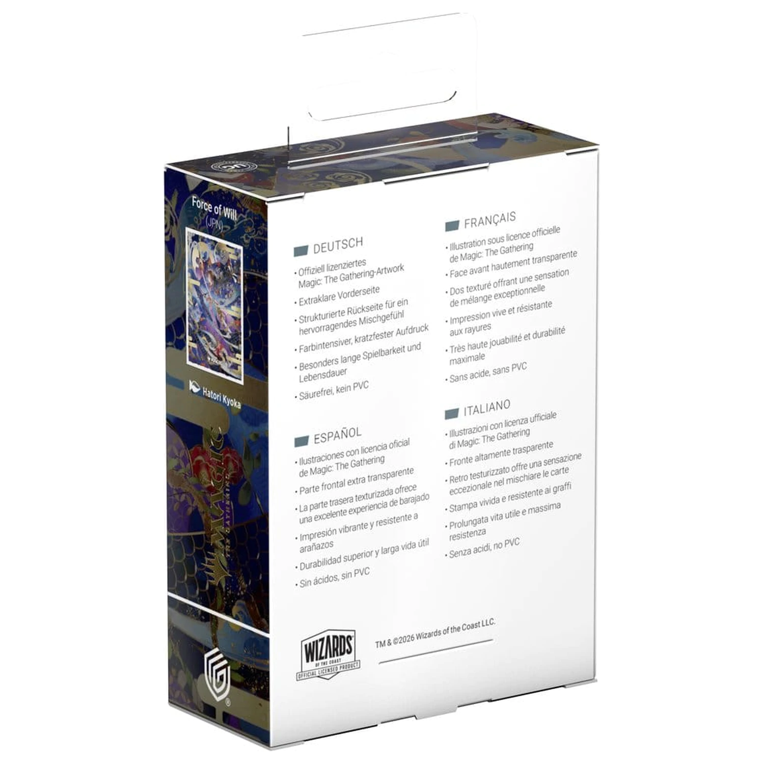 Ultimate Guard Art Sleeves Magic: The Gathering "Secrets of Strixhaven" - Niebieski Mityczny 1 (Alternate Art) zdjęcie produktu