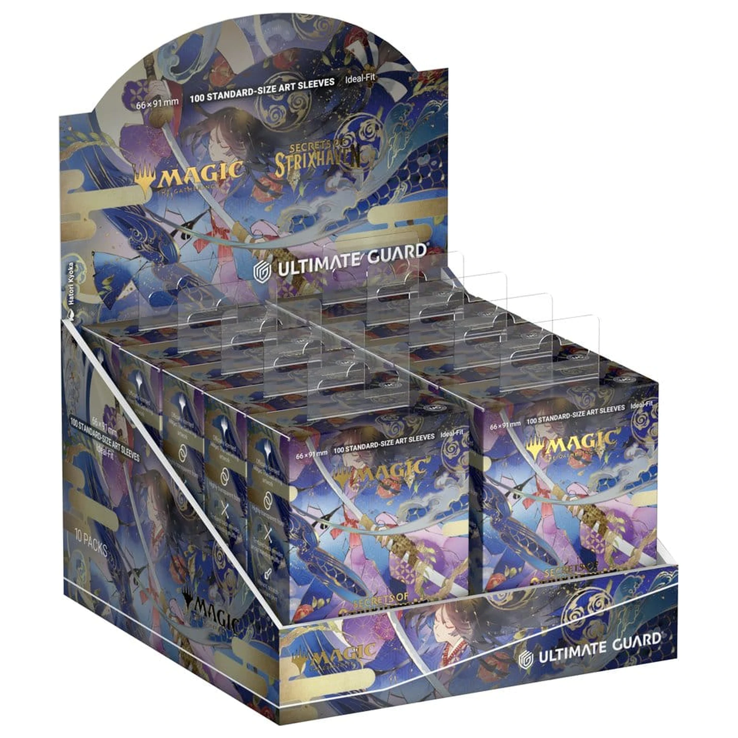 Ultimate Guard Art Sleeves Magic: The Gathering "Secrets of Strixhaven" - Niebieski Mityczny 1 (Alternate Art) zdjęcie produktu
