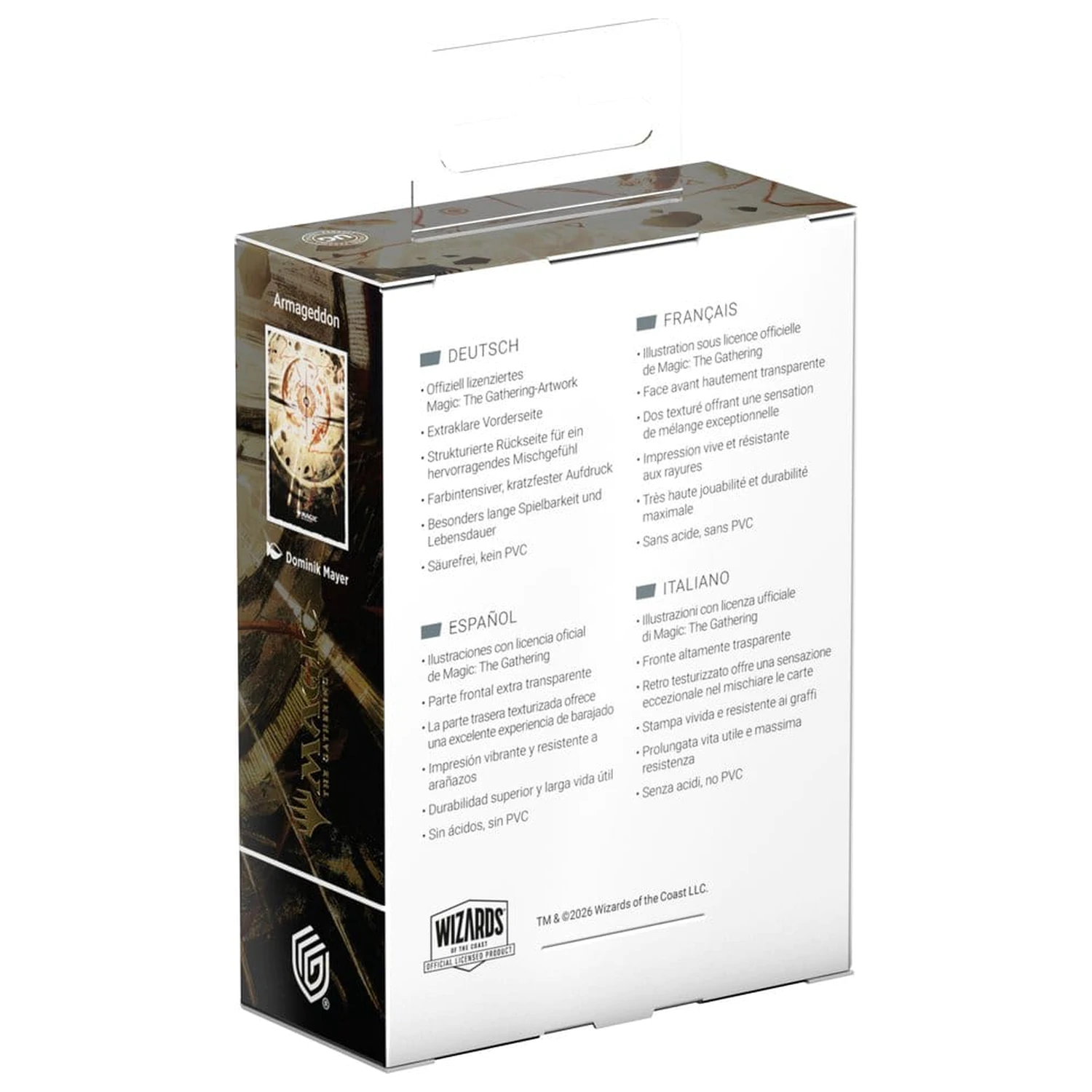 Ultimate Guard Art Sleeves Magic: The Gathering "Secrets of Strixhaven" - Armageddon zdjęcie produktu