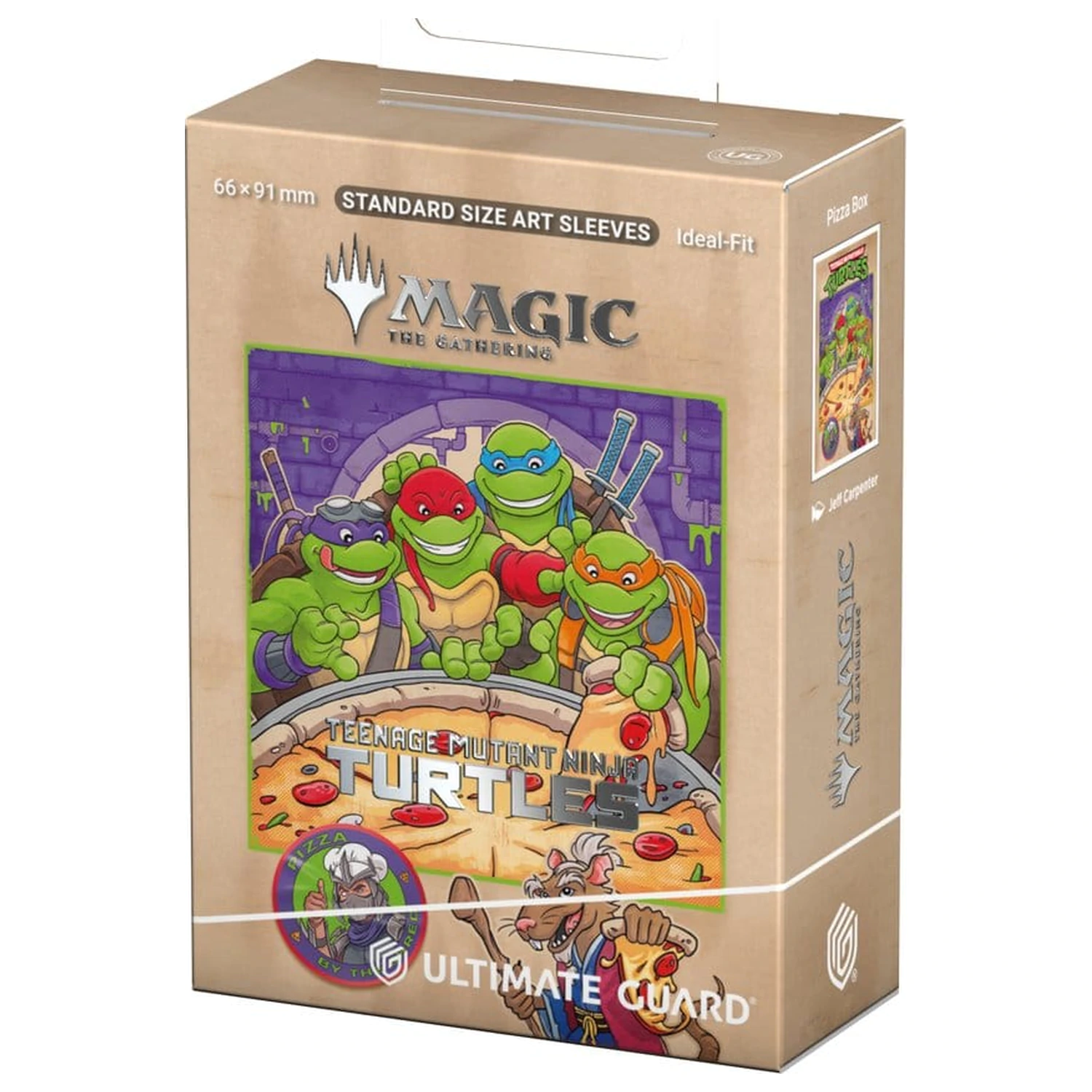 Ultimate Guard Art Sleeves Magic: The Gathering | Teenage Mutant Ninja Turtles - Pizza Box zestaw koszulek na karty zdjęcie produktu