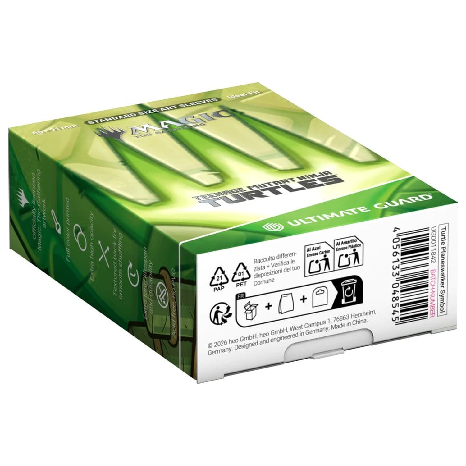 Ultimate Guard Art Sleeves Magic: The Gathering | Teenage Mutant Ninja Turtles - Turtle Planeswalker Symbol zdjęcie produktu