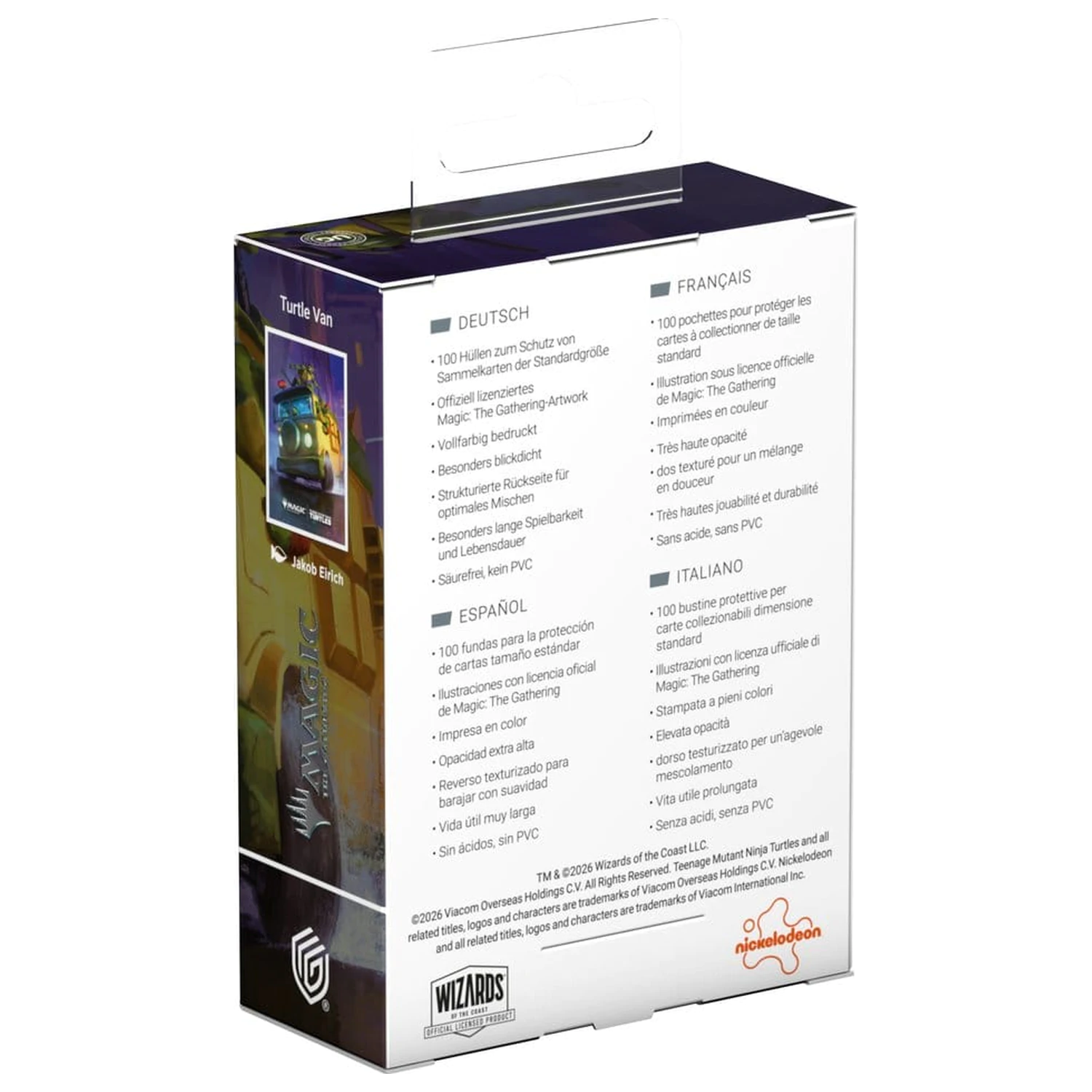 Ultimate Guard Art Sleeves Magic: The Gathering | Teenage Mutant Ninja Turtles - Turtle Van zdjęcie produktu