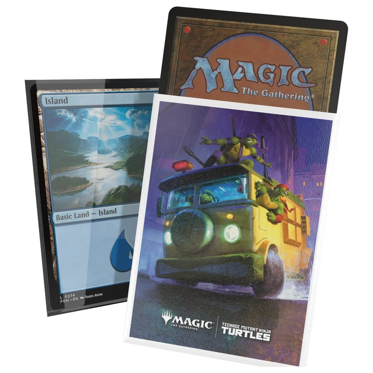 Ultimate Guard Art Sleeves Magic: The Gathering | Teenage Mutant Ninja Turtles - Turtle Van zdjęcie produktu