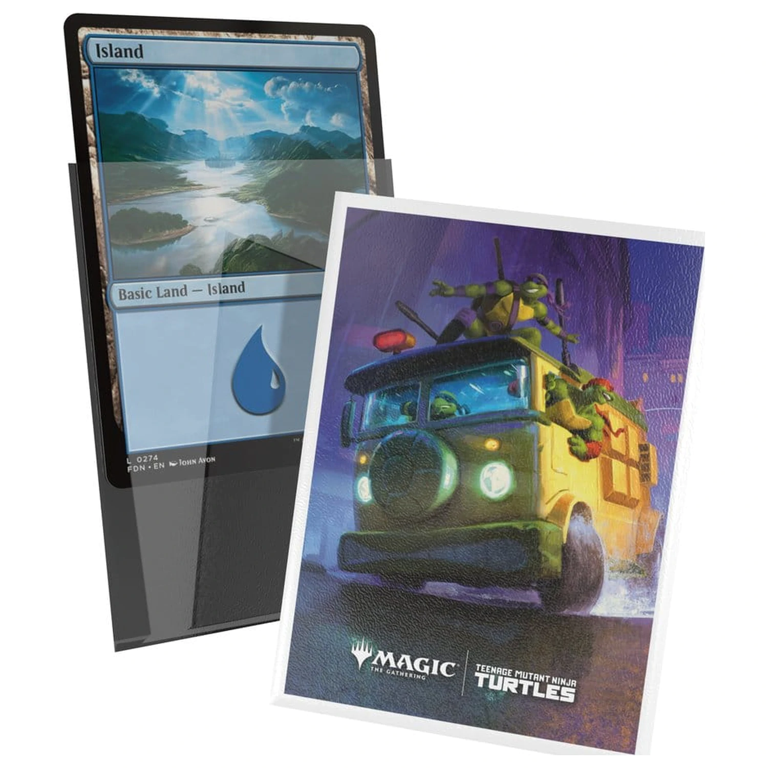 Ultimate Guard Art Sleeves Magic: The Gathering | Teenage Mutant Ninja Turtles - Turtle Van zdjęcie produktu