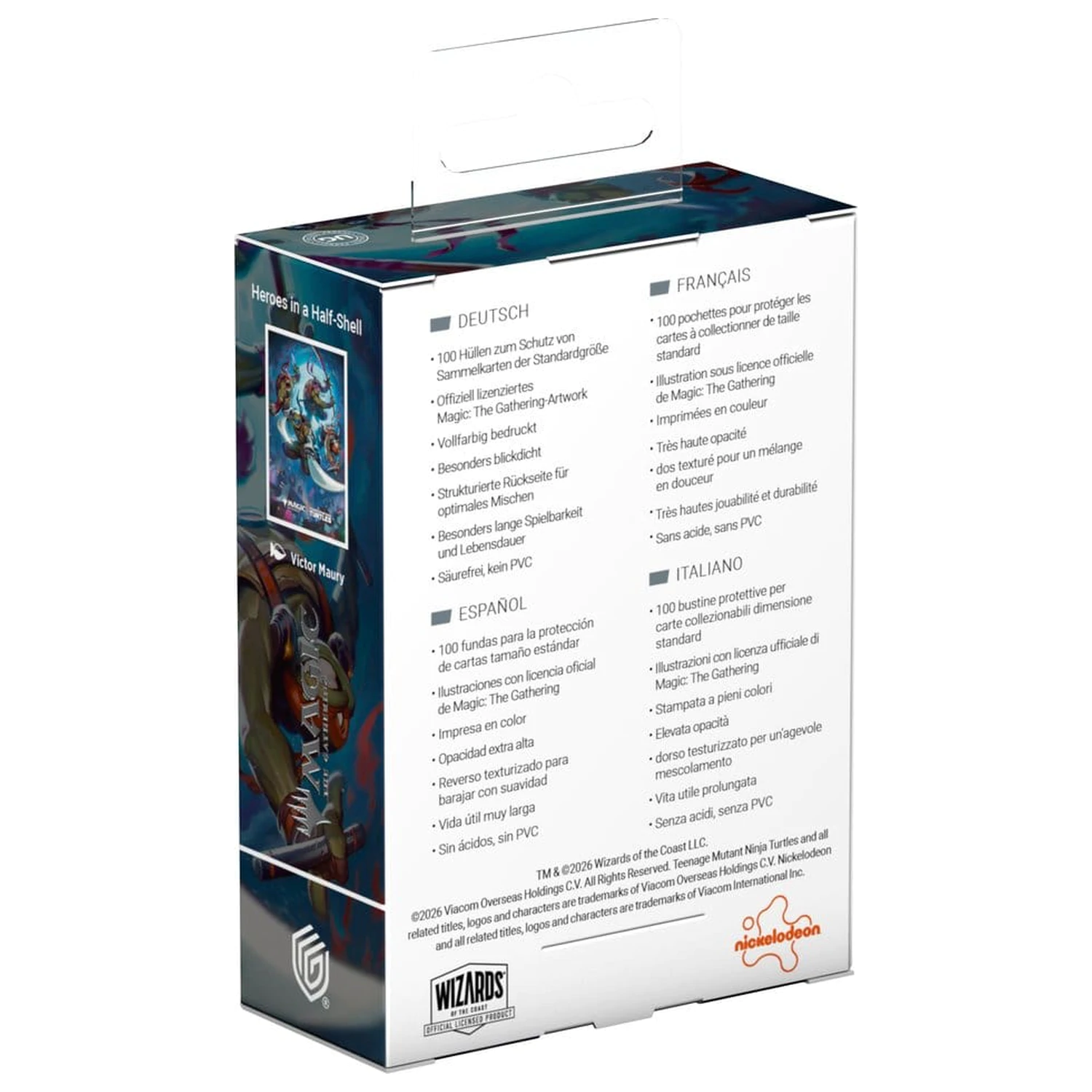 Ultimate Guard Art Sleeves Magic: The Gathering | Teenage Mutant Ninja Turtles - Heroes in a Half Shell koszulki na karty zdjęcie produktu